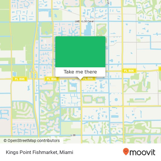 Kings Point Fishmarket map