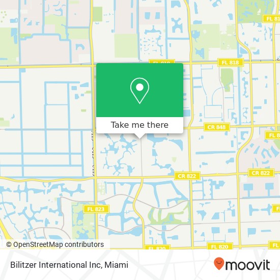 Mapa de Bilitzer International Inc