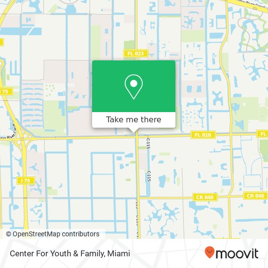 Mapa de Center For Youth & Family
