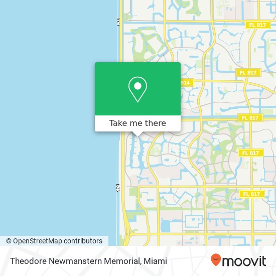 Theodore Newmanstern Memorial map