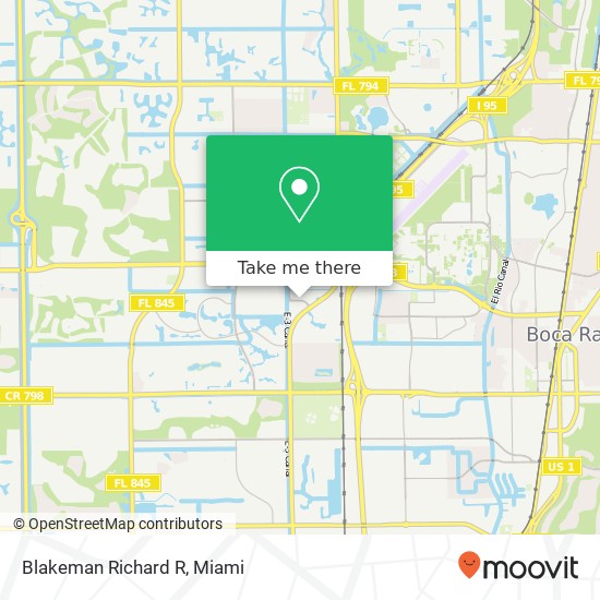 Mapa de Blakeman Richard R