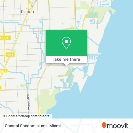 Coastal Condominiums map