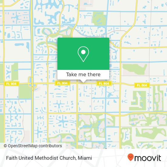 Mapa de Faith United Methodist Church