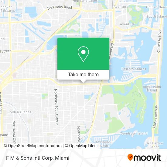 F M & Sons Intl Corp map