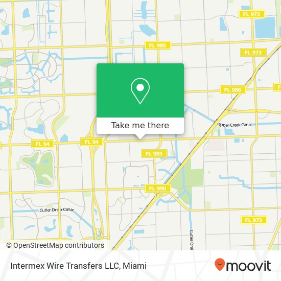 Intermex Wire Transfers LLC map