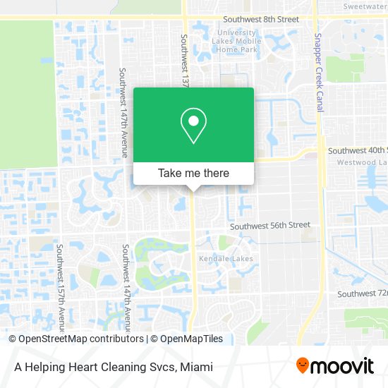 A Helping Heart Cleaning Svcs map