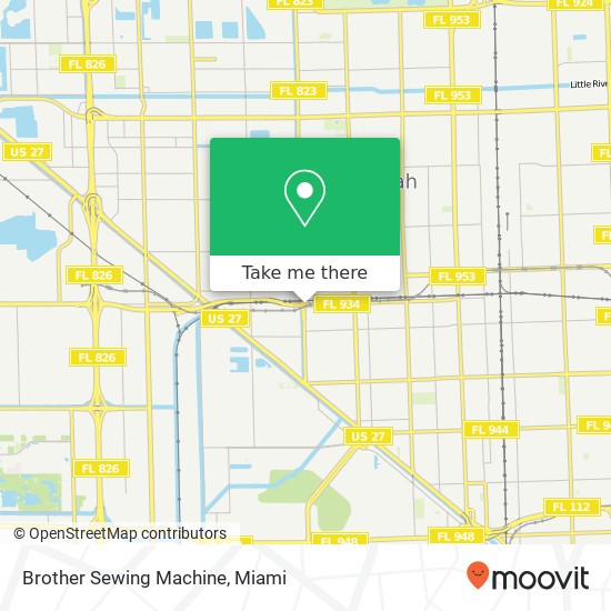 Brother Sewing Machine map