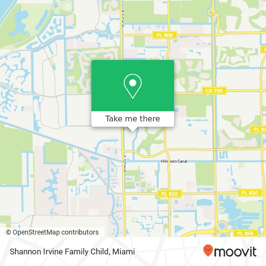 Shannon Irvine Family Child map