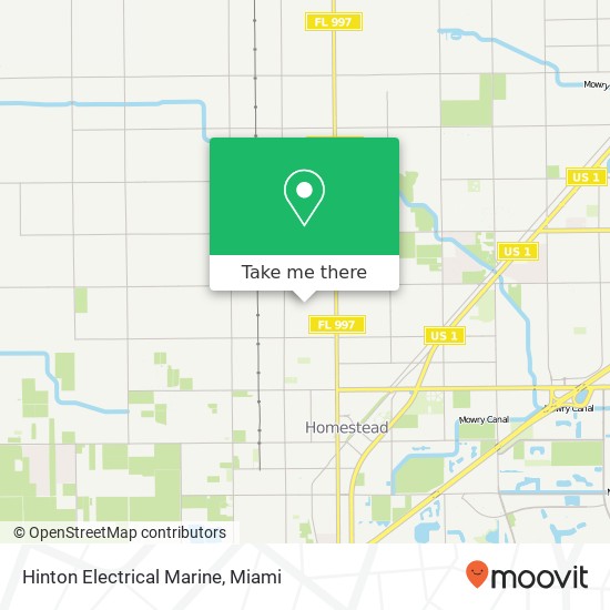 Mapa de Hinton Electrical Marine