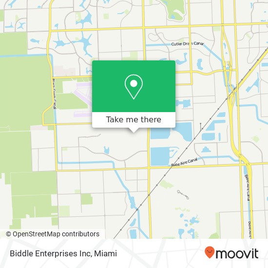 Biddle Enterprises Inc map