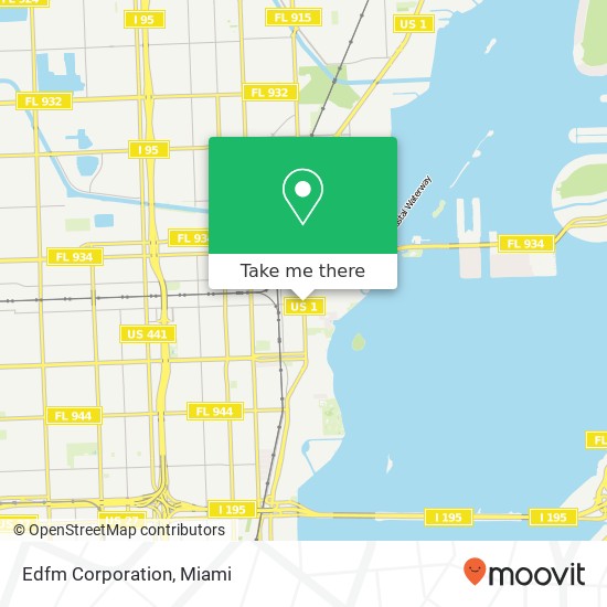 Edfm Corporation map