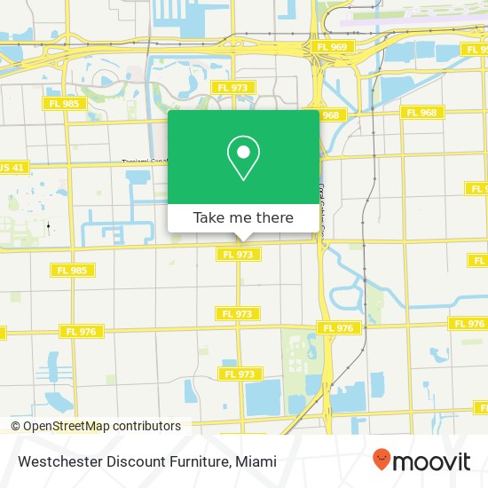 Mapa de Westchester Discount Furniture