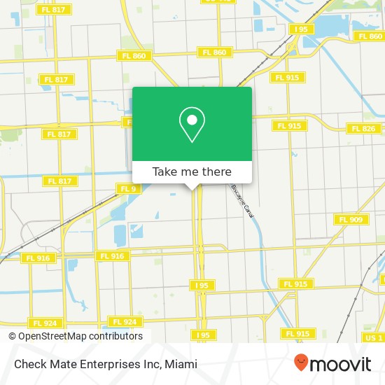 Mapa de Check Mate Enterprises Inc