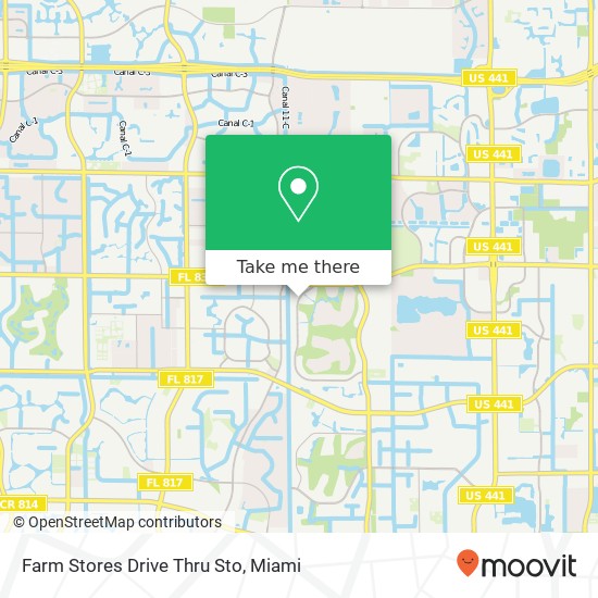 Mapa de Farm Stores Drive Thru Sto