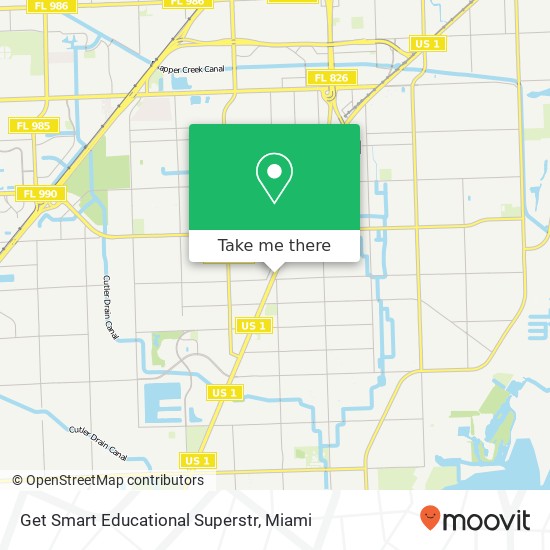 Mapa de Get Smart Educational Superstr