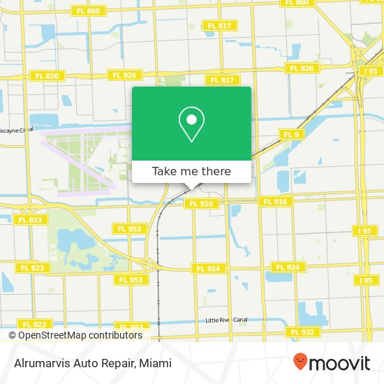 Mapa de Alrumarvis Auto Repair