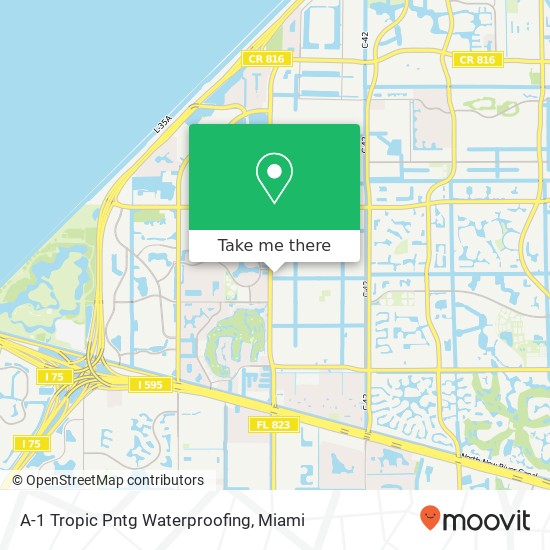 A-1 Tropic Pntg Waterproofing map