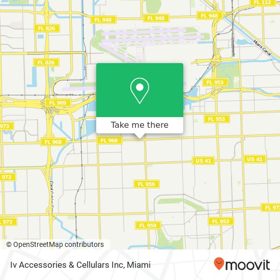Mapa de Iv Accessories & Cellulars Inc
