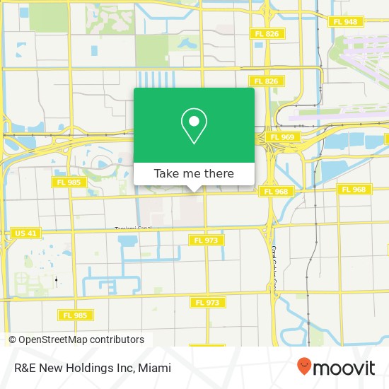 Mapa de R&E New Holdings Inc