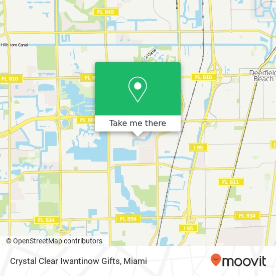 Crystal Clear Iwantinow Gifts map