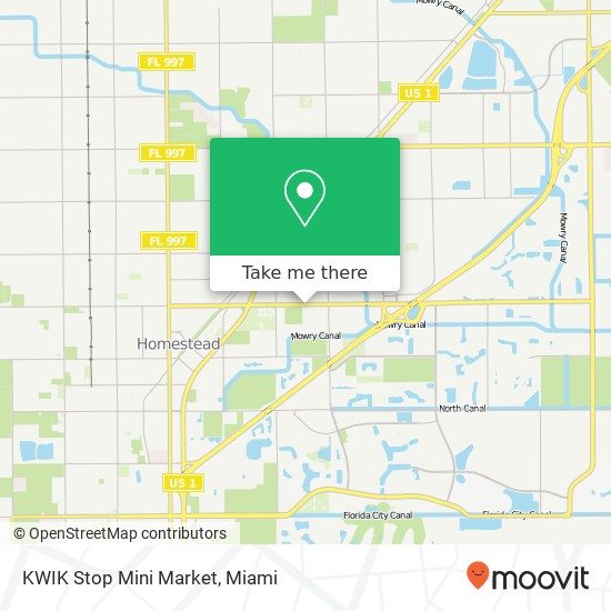 Mapa de KWIK Stop Mini Market