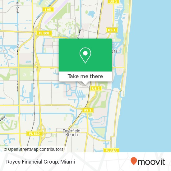 Royce Financial Group map