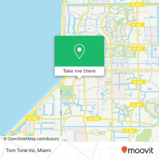 Tom Tone Inc map