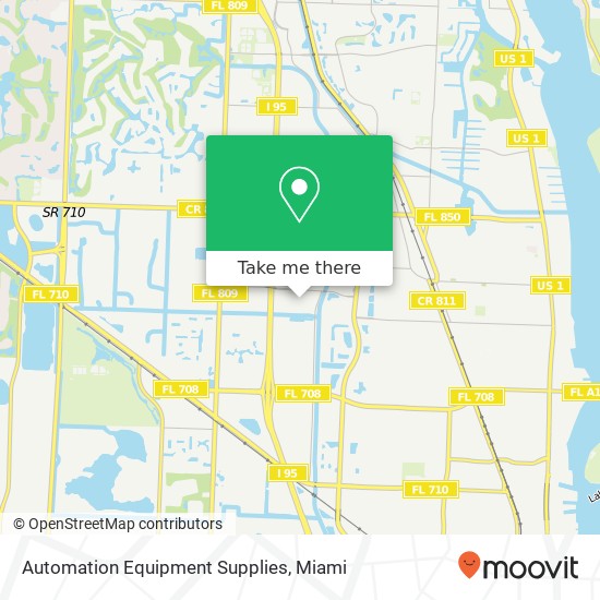 Automation Equipment Supplies map