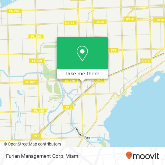 Furian Management Corp map