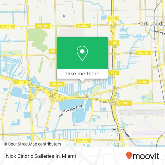 Mapa de Nick Cindric Galleries In