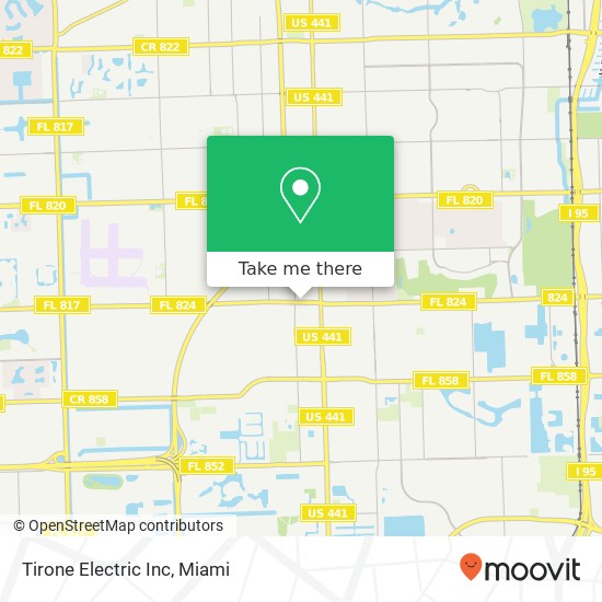 Mapa de Tirone Electric Inc