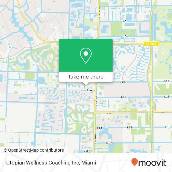 Mapa de Utopian Wellness Coaching Inc