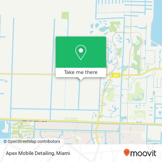 Apex Mobile Detailing map