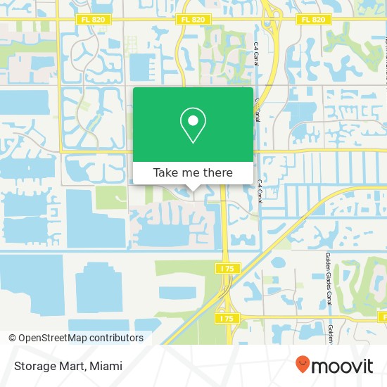 Mapa de Storage Mart