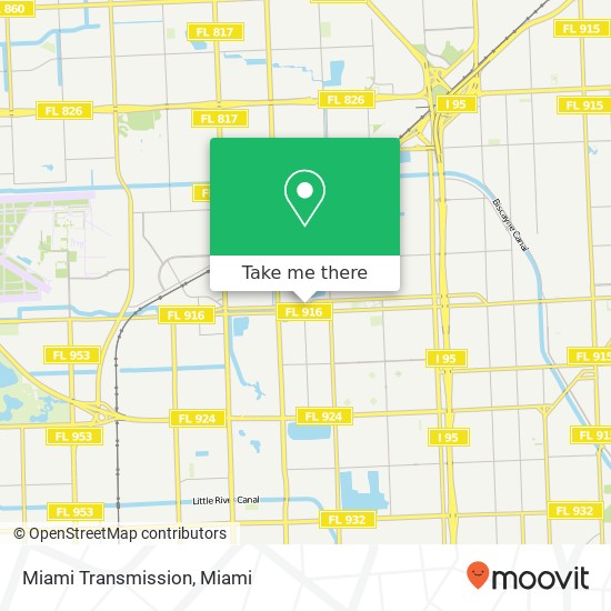 Miami Transmission map