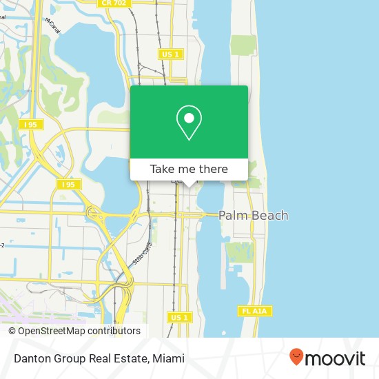 Danton Group Real Estate map