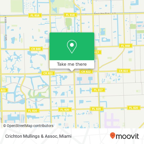 Crichton Mullings & Assoc map