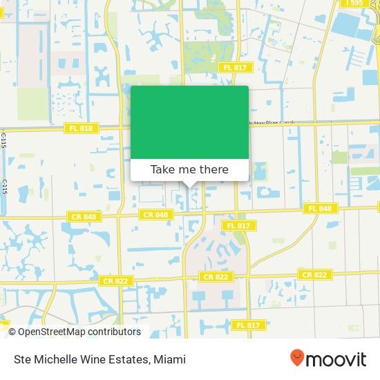 Ste Michelle Wine Estates map