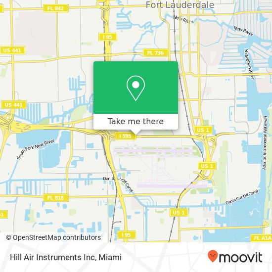 Hill Air Instruments Inc map