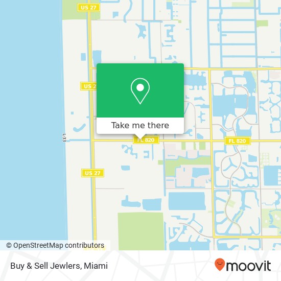Buy & Sell Jewlers map