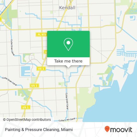 Painting & Pressure Cleaning map