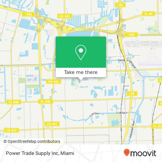 Power Trade Supply Inc map