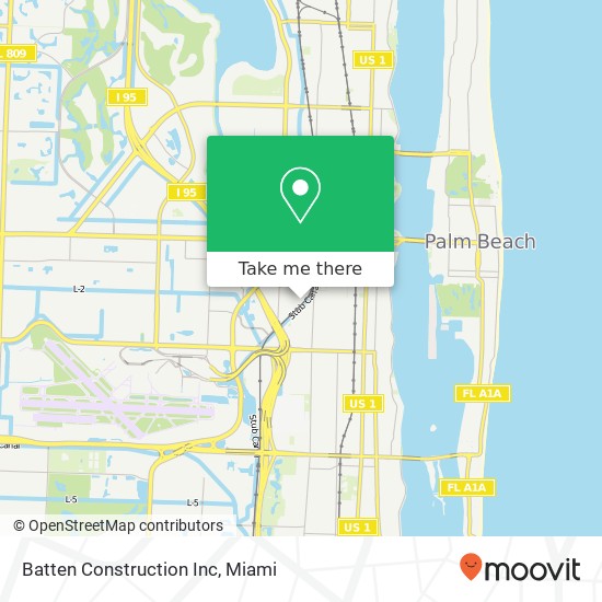 Batten Construction Inc map