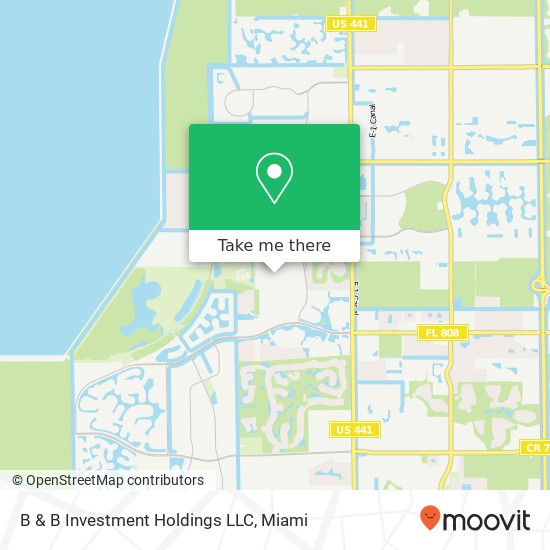 Mapa de B & B Investment Holdings LLC