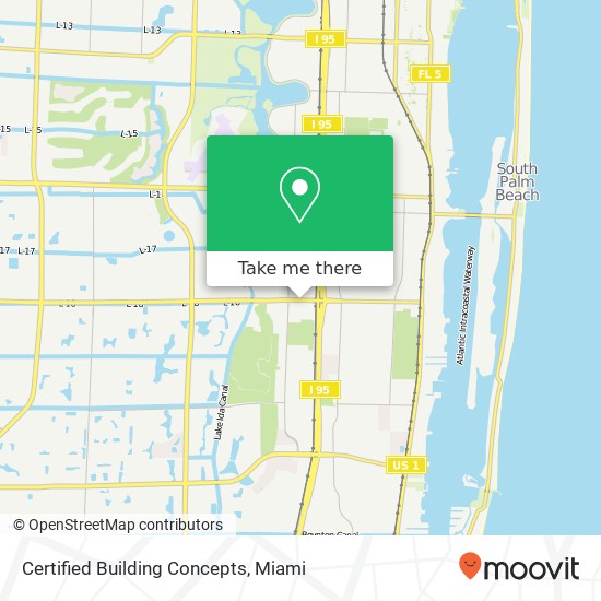 Certified Building Concepts map