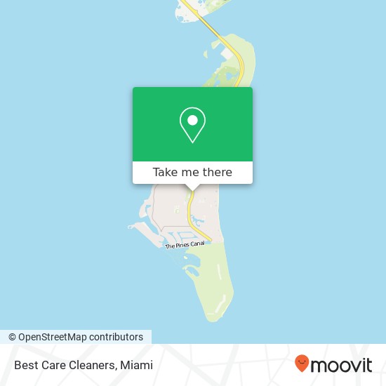 Best Care Cleaners map