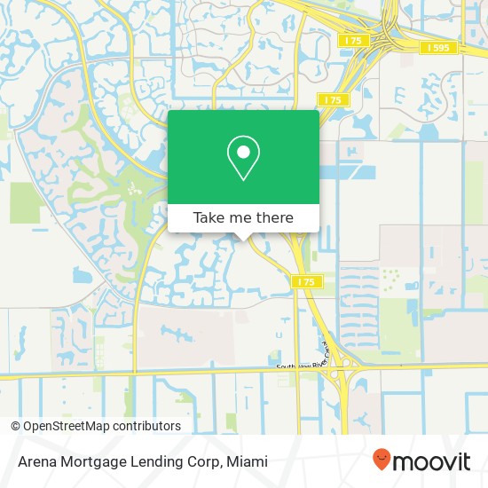 Arena Mortgage Lending Corp map