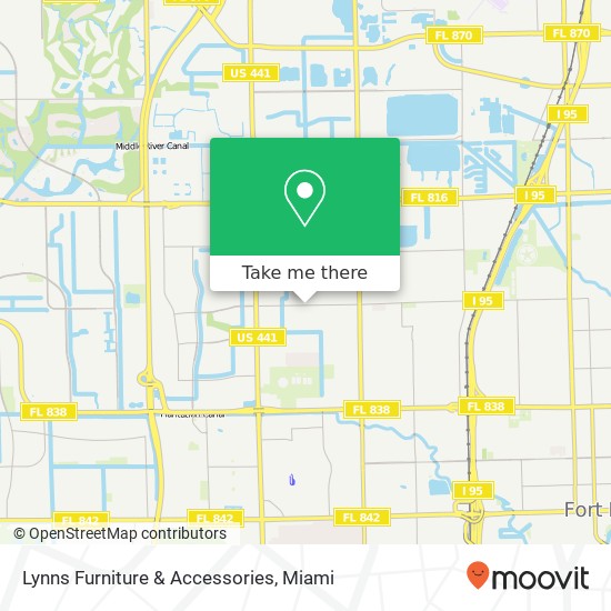 Mapa de Lynns Furniture & Accessories