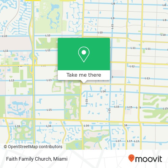 Mapa de Faith Family Church