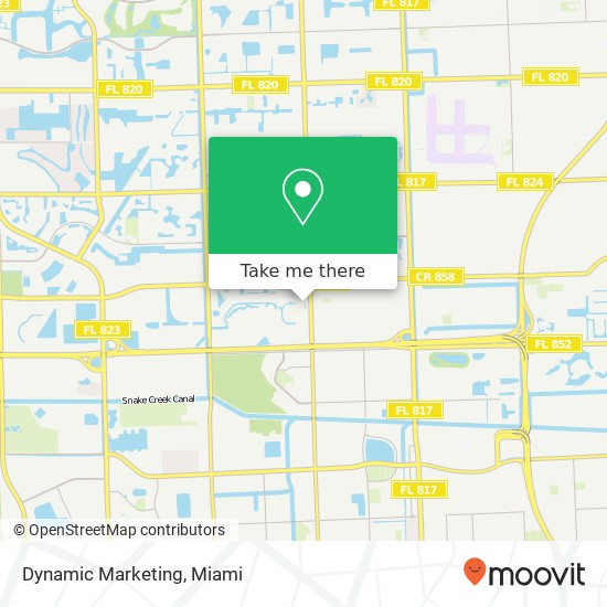Dynamic Marketing map